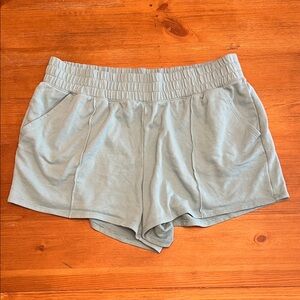 Gilly Hicks Turquoise Active Essentials Fleece Shorts XXL